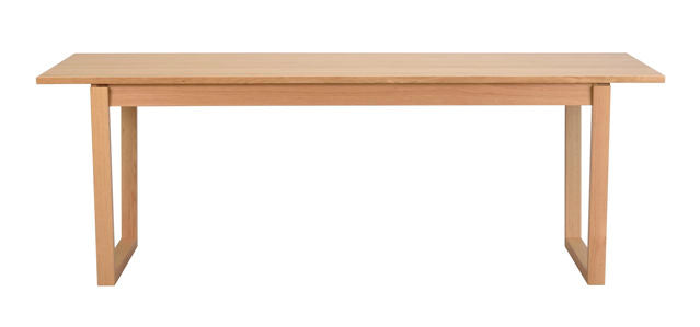 RO Colonsay Extending Dining Table Oak