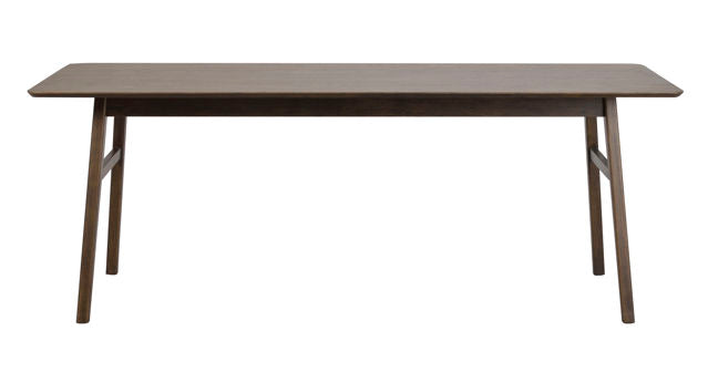 RO Nagano Extending Dining Table Brown