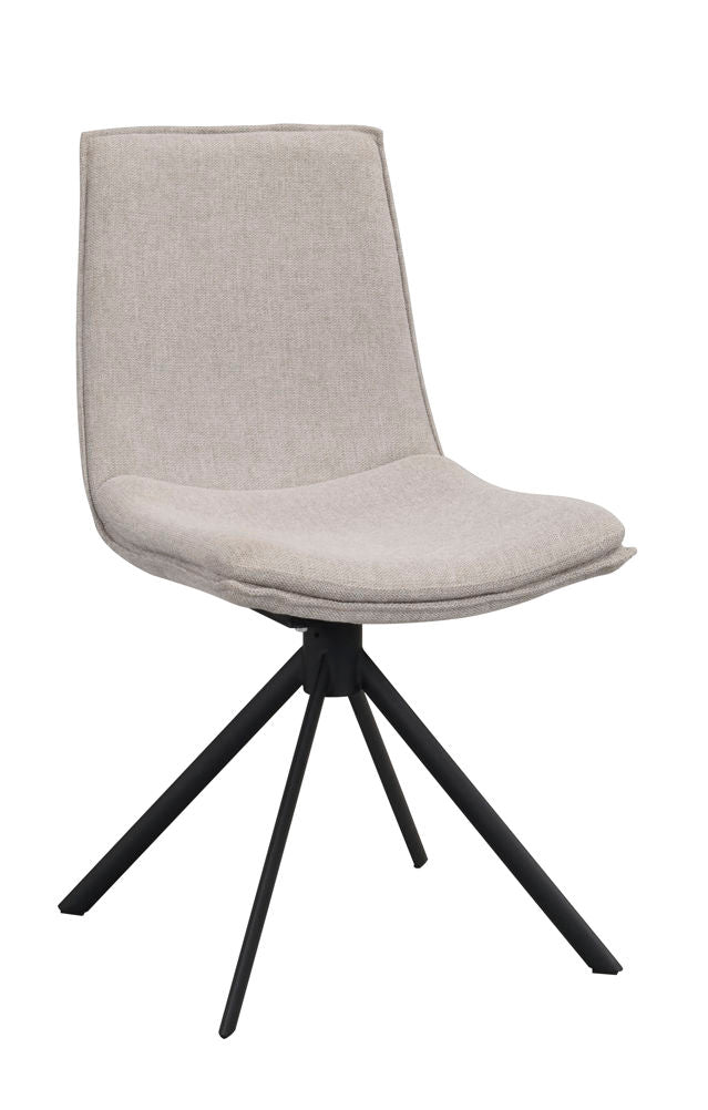RO Lowell Swivel Chair Grey/Black