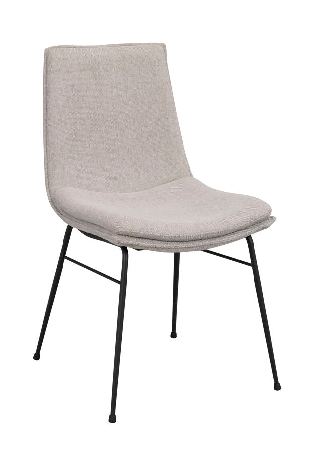 RO Lowell Fixed Chair Grey/Black