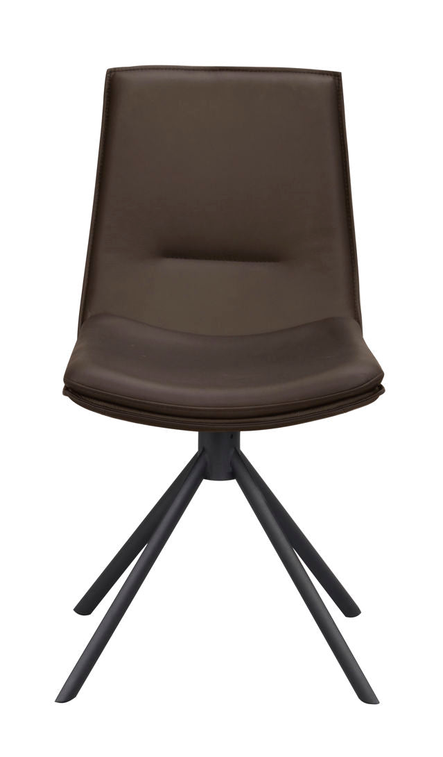 RO Lowell Swivel Chair Brown/Black