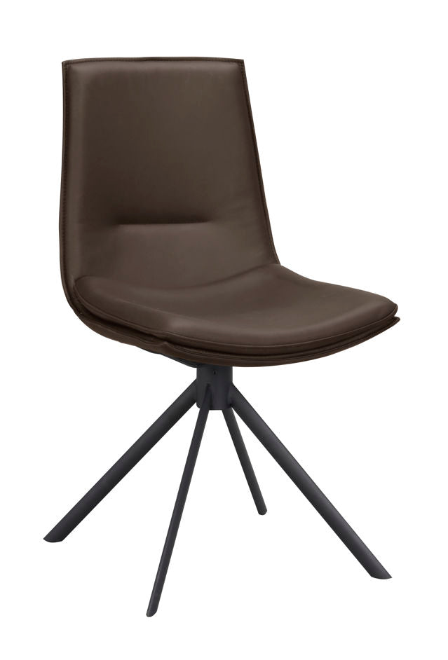 RO Lowell Swivel Chair Brown/Black
