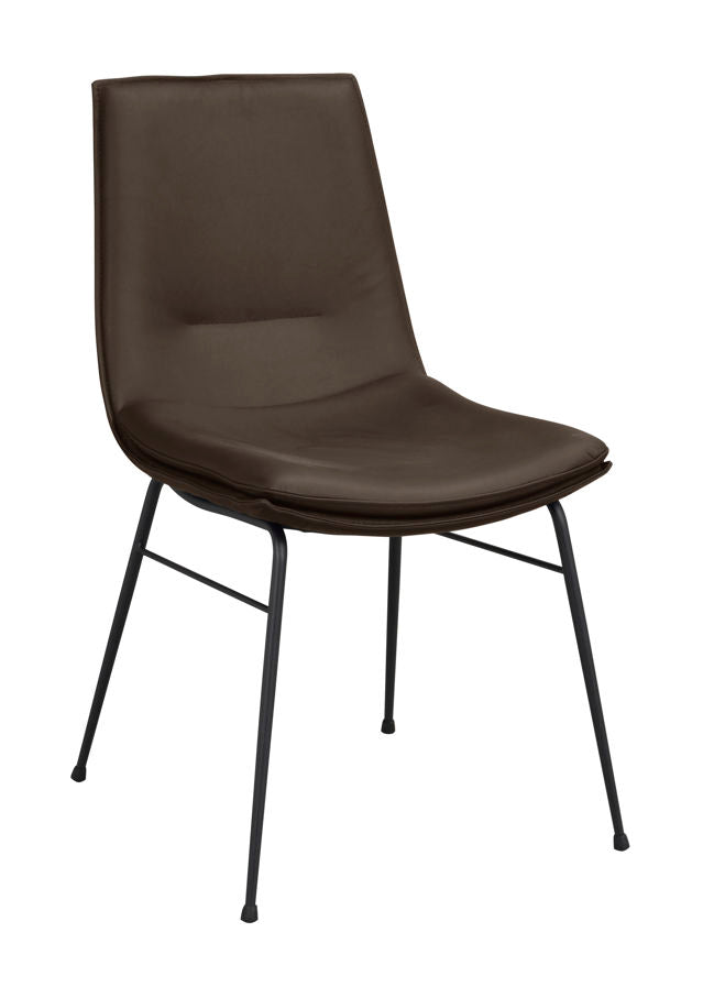 RO Lowell Fixed Chair Brown/Black