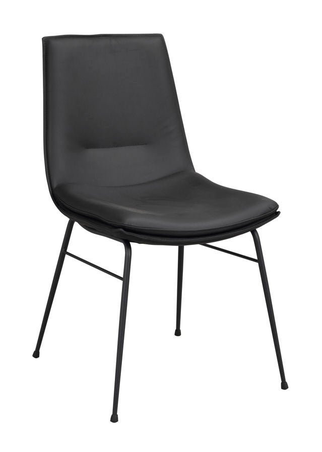 RO Lowell Fixed Chair Black/Black