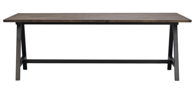 RO Carradale Extending Dining Table A 220x100 Brown/Black