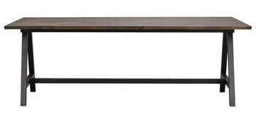 RO Carradale Extending Dining Table A 220x100 Brown/Black