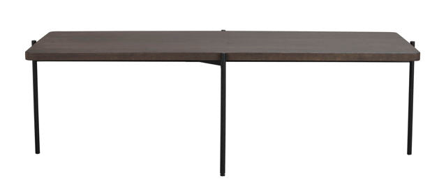 RO Shelton Coffee Table 145x60 Brown/Black