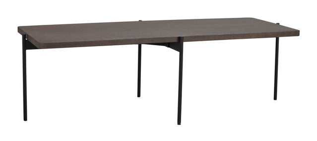 RO Shelton Coffee Table 145x60 Brown/Black