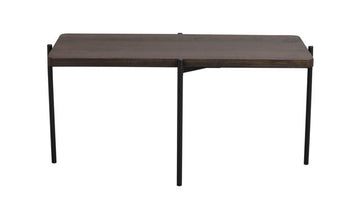 RO Shelton Coffee Table 95x50 Brown/Black