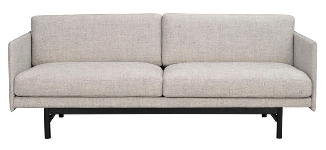 RO Hammond 3-Seater Sofa Grey/Black