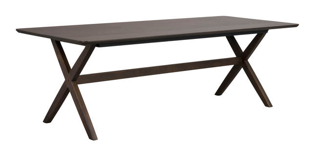 RO Calverton Extending Dining Table Brown
