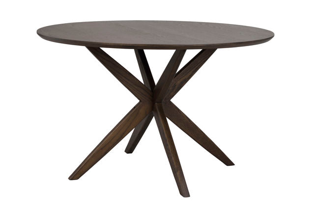 RO Calverton Dining Table Brown