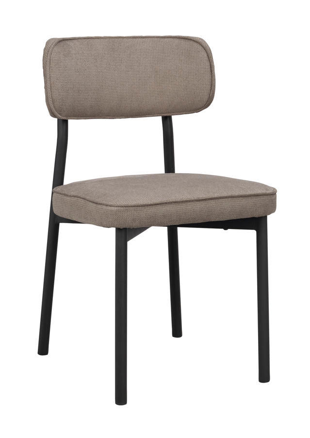 RO Paisley Chair Grey Brown/Black