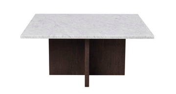 RO Brooksville Coffee Table Square White/Brown
