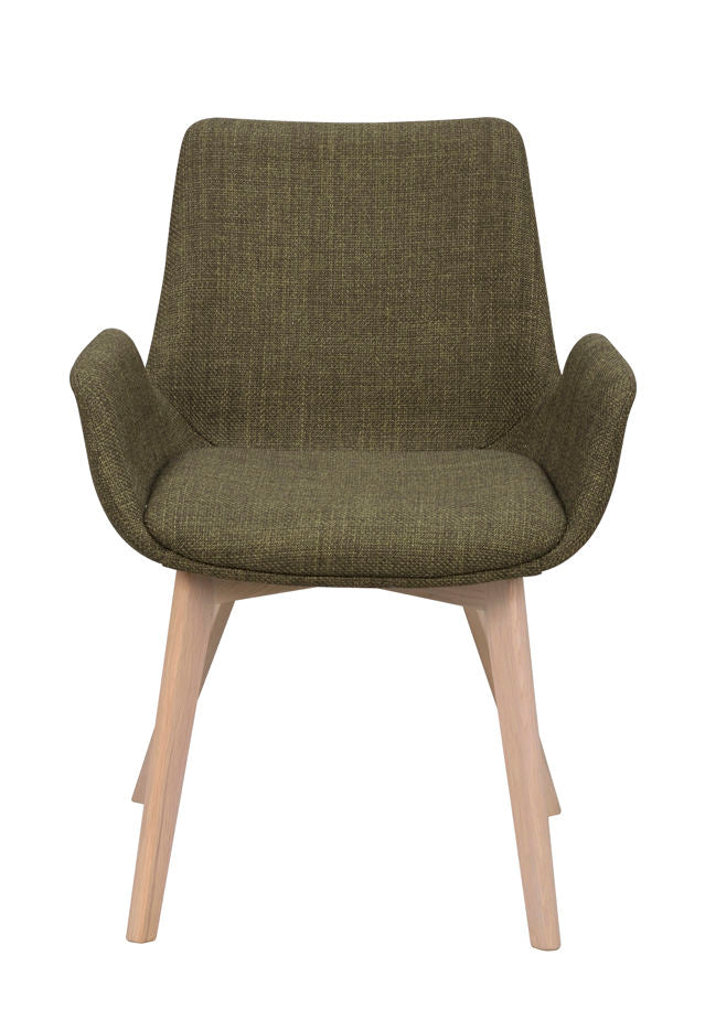 RO Drimsdale Arm Chair Green/Whitewash