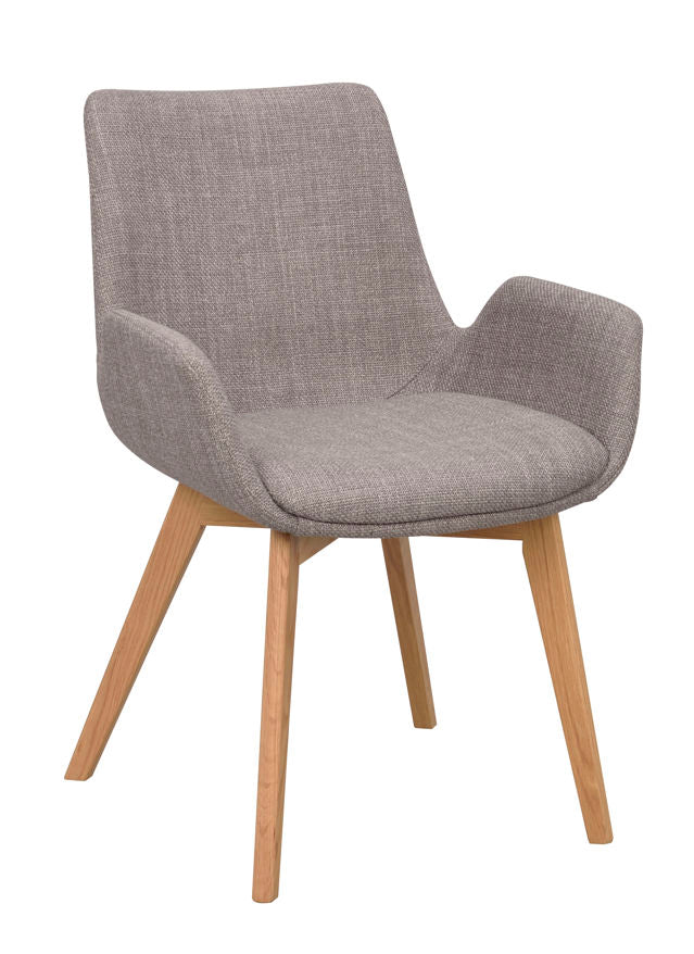 RO Drimsdale Arm Chair Grey/Oak