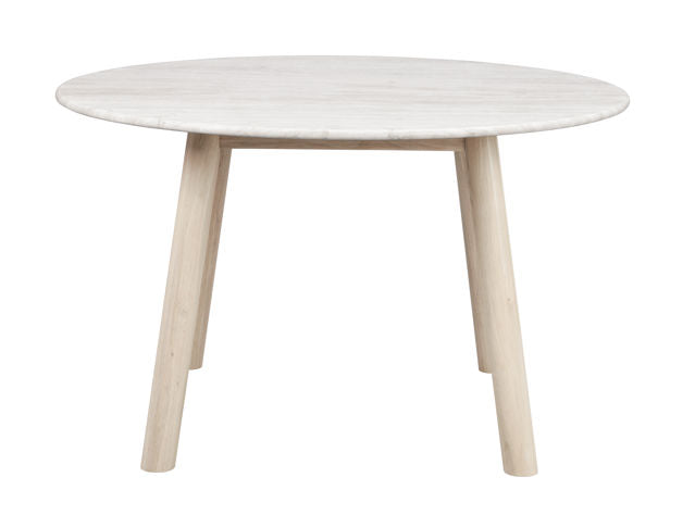 RO Taransay Dining Table Beige/Whitewash