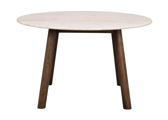 RO Taransay Dining Table Beige/Brown