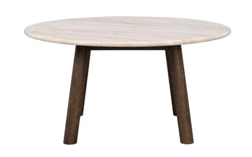 RO Taransay Coffee Table 90x90 Beige/Brown