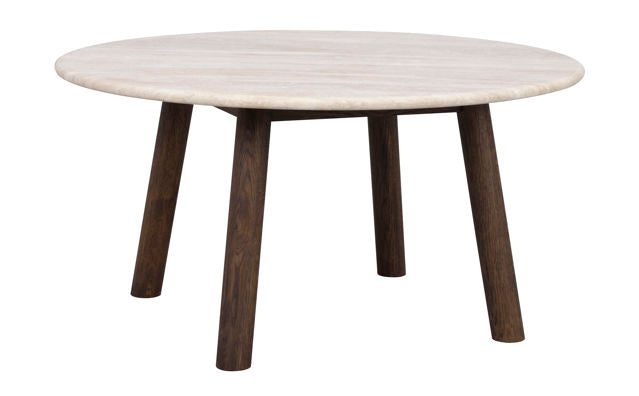 RO Taransay Coffee Table 90x90 Beige/Brown