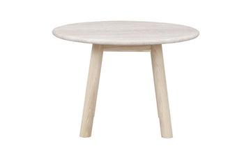RO Taransay Coffee Table 60x60 Beige/Whitewash