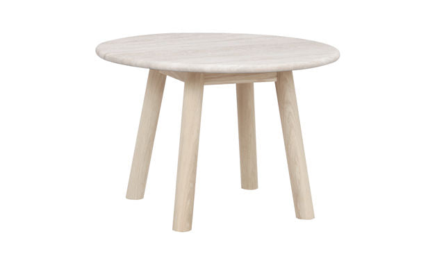 RO Taransay Coffee Table 60x60 Beige/Whitewash