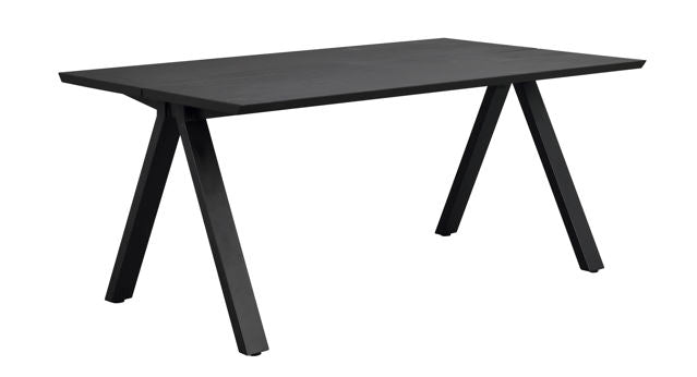 RO Carradale Extending Dining Table V 170x100 Black/Black