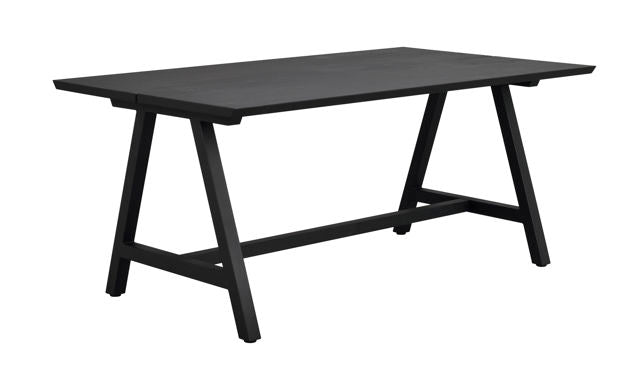RO Carradale Extending Dining Table A 170x100 Black/Black