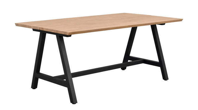 RO Carradale Extending Dining Table A 170x100 Oak/Black