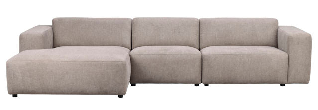 RO Willard 4-Seater L-Sofa Beige