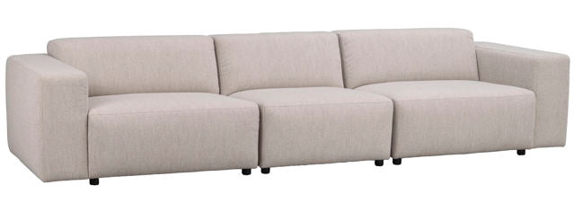RO Willard 4-Seater Sofa Light Beige