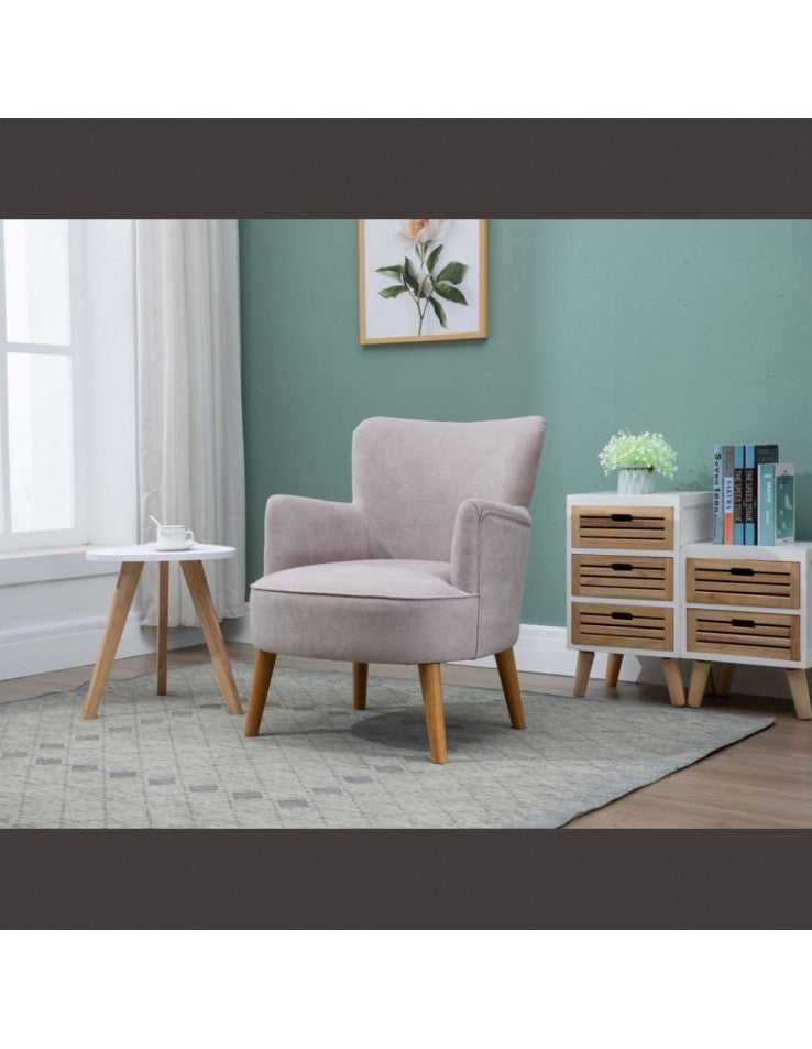 AM Keira Armchair Pearl Grey