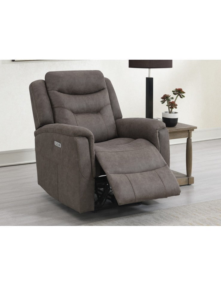 AM Harrogate Electric Chair Brown