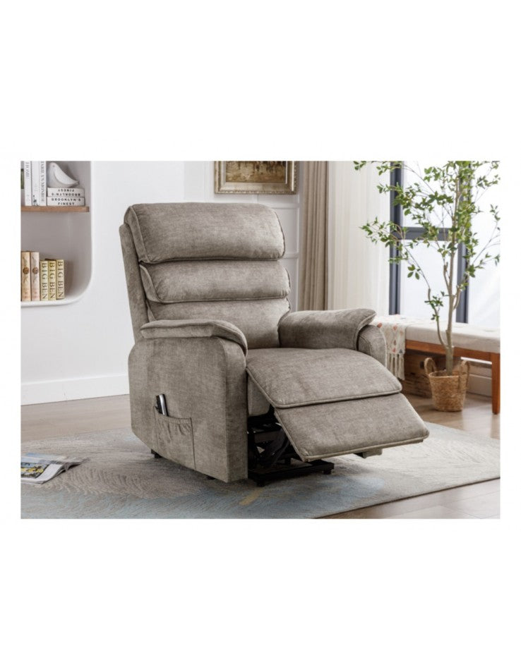 AM Savoy Electric L/T Dual Motor Chair Taupe
