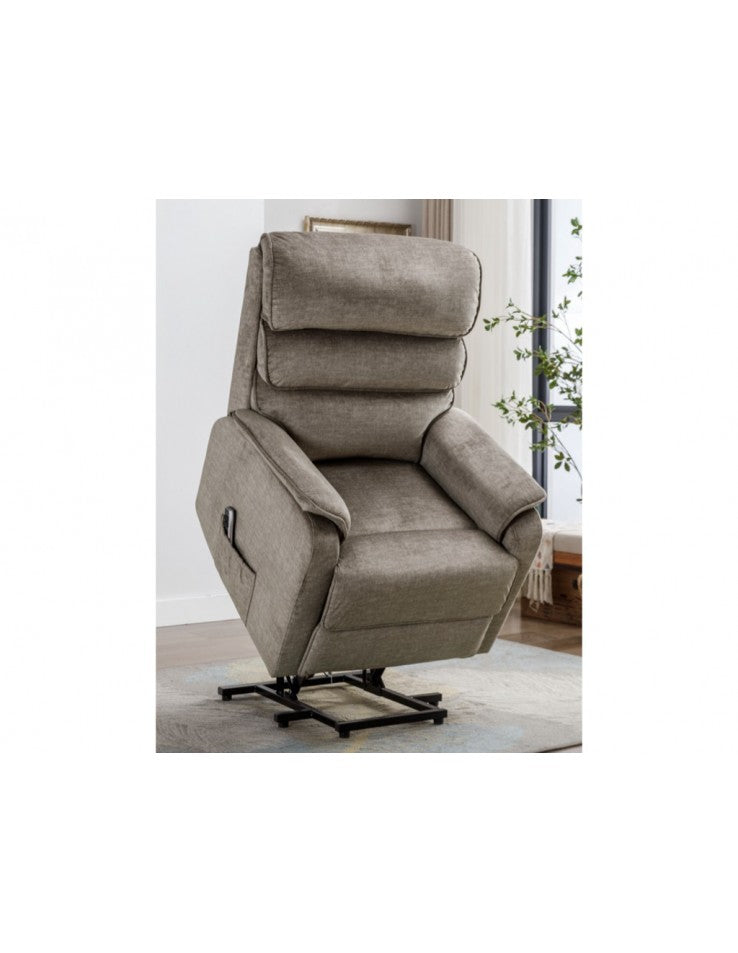 AM Savoy Electric L/T Dual Motor Chair Taupe