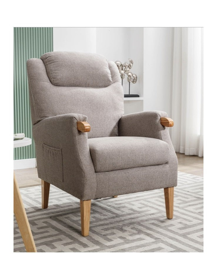 AM Lisbon Fireside Chair Taupe