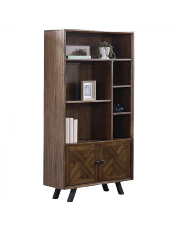 AM Nevada Large Bookcase 2 Door