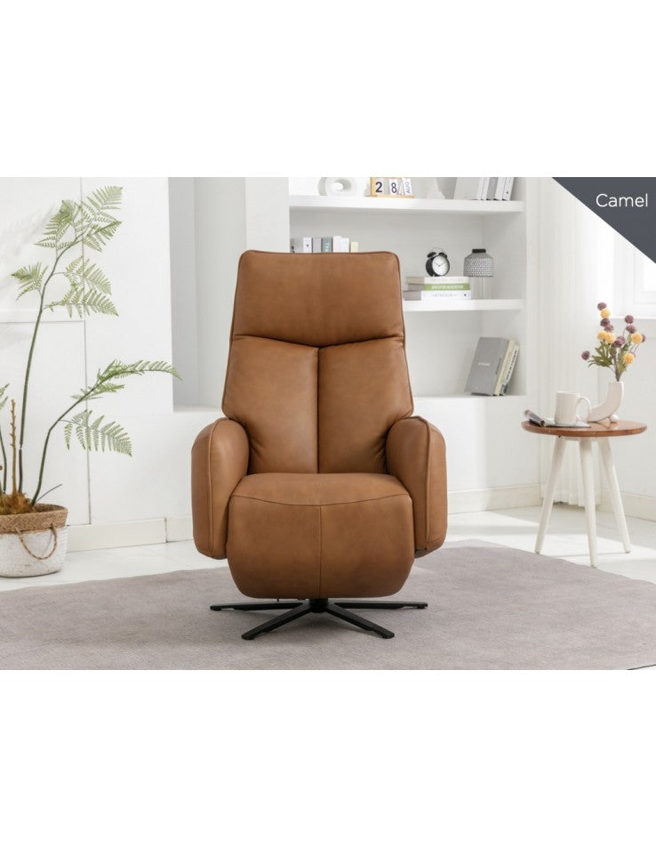 AM Prestige Swivel Chair Camel