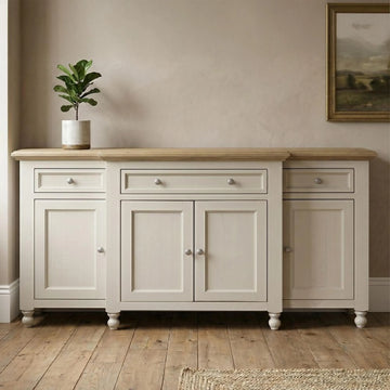 Annaghmore Chateau Large 4 Door Sideboard Pine