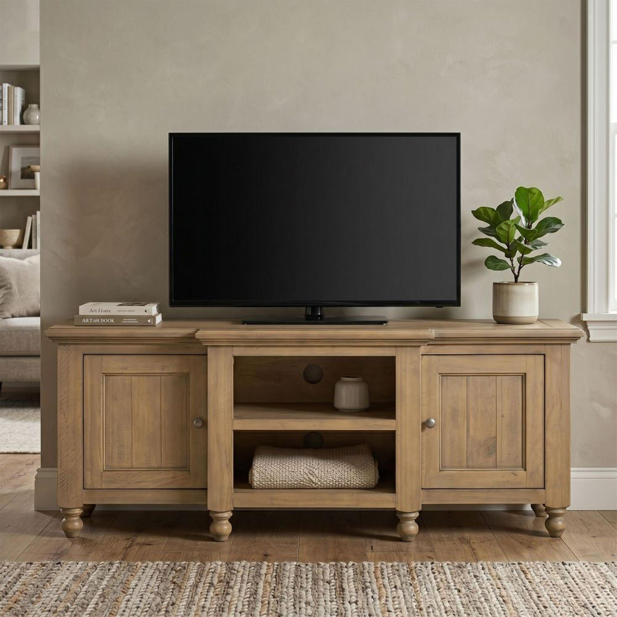 Annaghmore TV Unit Chateau Large Pine