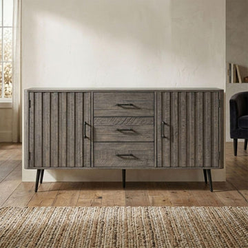 Annaghmore Monarch Sideboard Wood Dark Grey