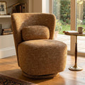 Annaghmore Swivel Armchair Aura Fabric