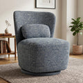 Annaghmore Swivel Armchair Aura Fabric