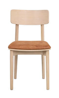 Rowico Home Wolcott Dining Chair Set of 2 Oak/Brown 17.7x19.3x33.1 in