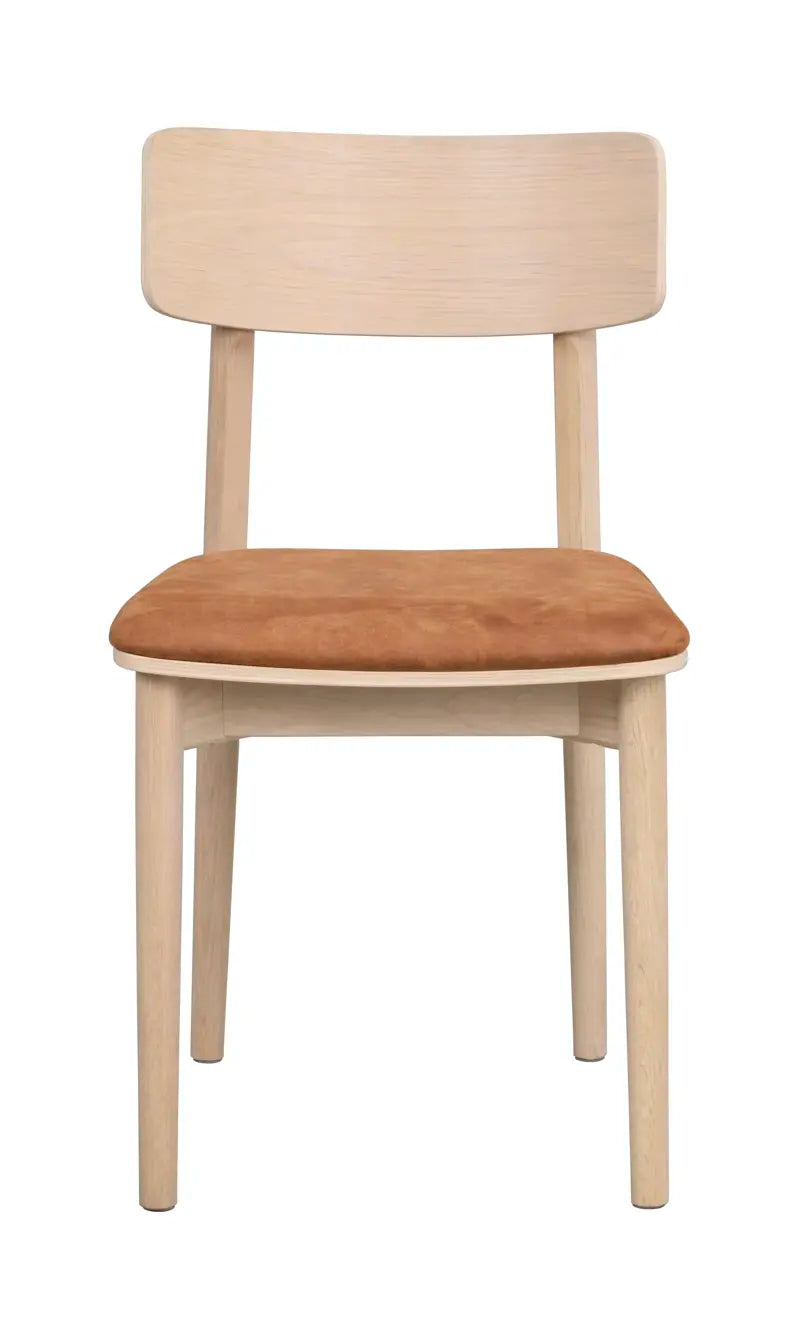 Rowico Home Wolcott Dining Chair Set of 2 Oak/Brown 17.7x19.3x33.1 in