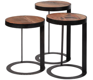 ZI Raft Side Table Natural