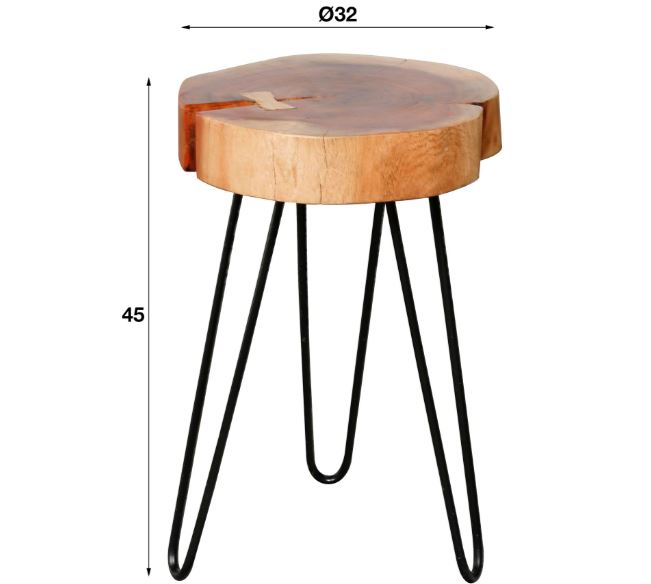 ZI Kenji Side Table Natural