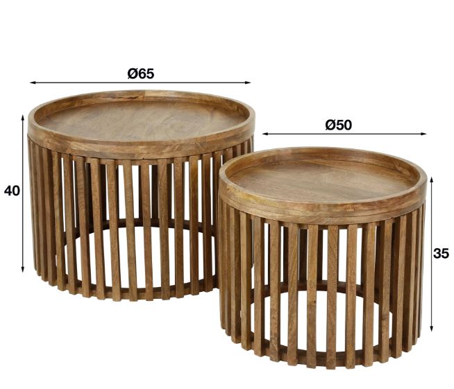 ZI Tweak Nesting Tables Straight Sand