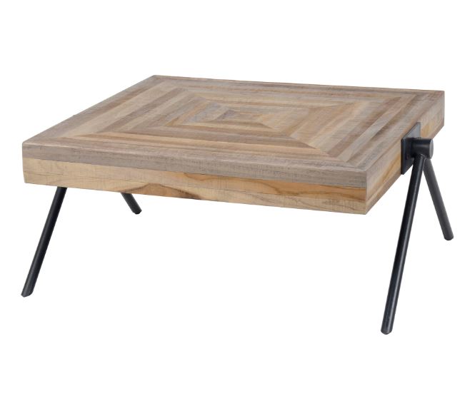 ZI Teca Coffee Table Square 70cm Natural