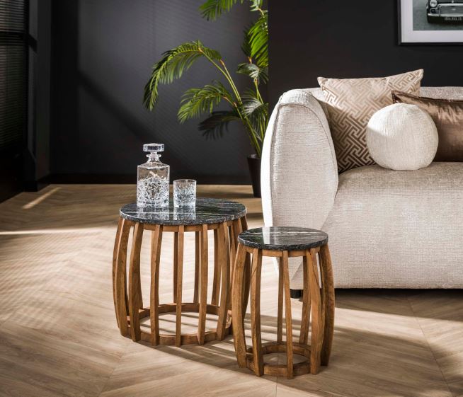 ZI Midnight Side Table Black
